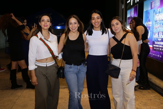 - Edith Rodríguez, Claudia González, Nora Vega y Ana Sofía Jaime.