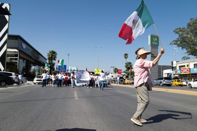 Marcha contra reforma al Poder Judicial