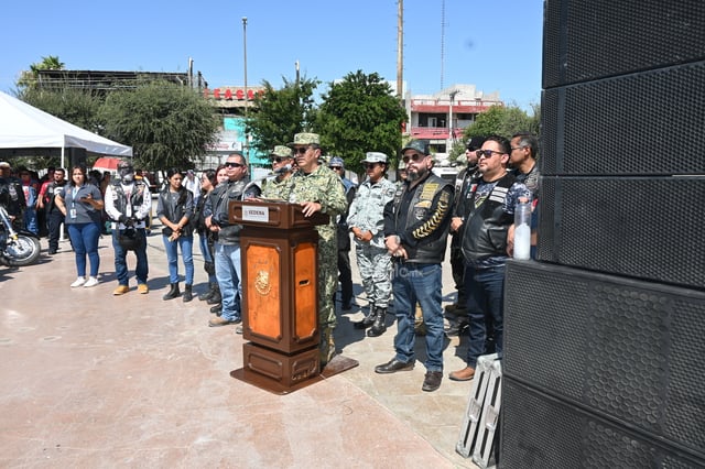 Celebran exitosa rodada 'Hombres y Mujeres de Honor'