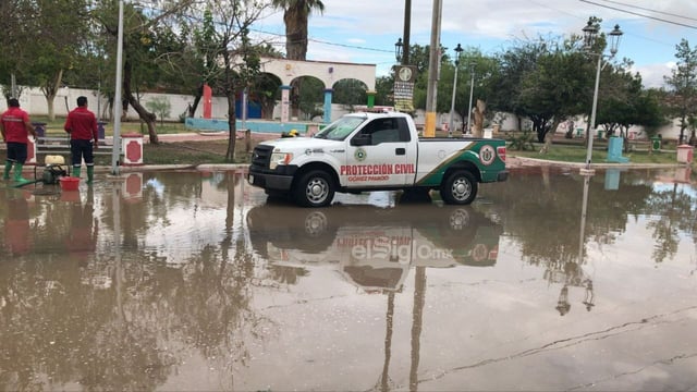 Afectaciones por lluvias en La Laguna de Durango