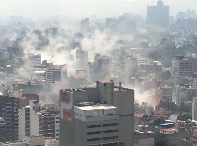 Así fue el sismo el 19 de septiembre de 2017 | FOTOS