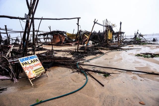 Huracán John: Los daños que deja tras su paso en el estado de Guerrero