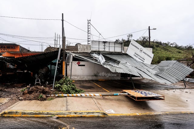 Huracán John: Los daños que deja tras su paso en el estado de Guerrero