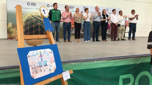 Premian a niños y niñas ganadores del concurso Octubre mes del desierto chihuahuense