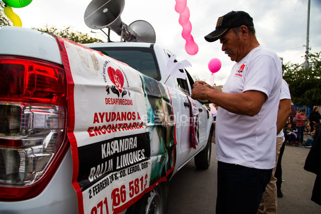 Familiares de desaparecidos peregrinan en Torreón como muestra de fe a la Virgen de Guadalupe