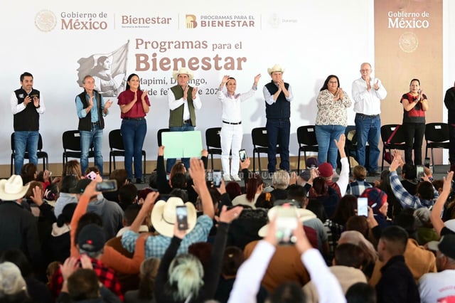 Visita Claudia Sheinbaum Bermejillo, Durango