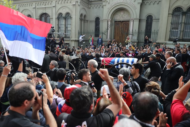 Uruguay despide al expresidente José Mujica en el Palacio Legislativo Uruguay despide al expresidente José Mujica en el Palacio Legislativo