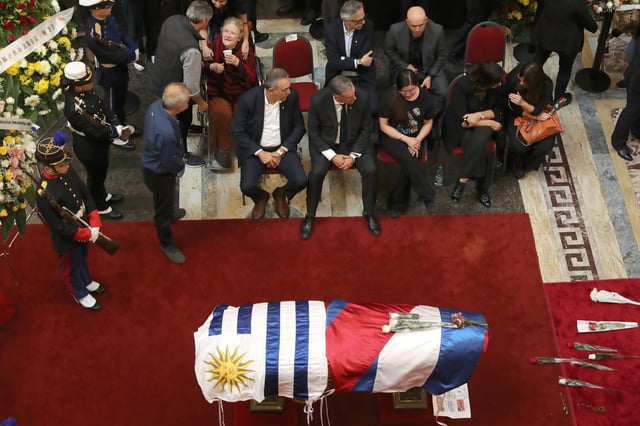 Uruguay despide al expresidente José Mujica en el Palacio Legislativo Uruguay despide al expresidente José Mujica en el Palacio Legislativo