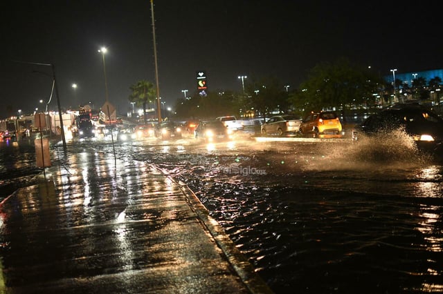 Se inundan diversas zonas de Torreón tras las lluvias