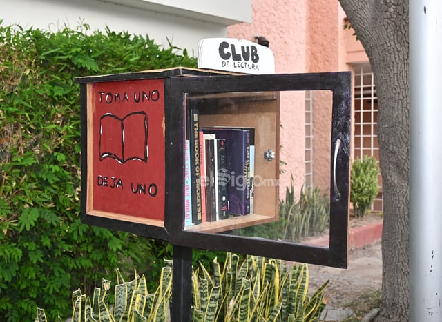 Laguneros crean buzón de lectura en Torreón Laguneros crean buzón de lectura en Torreón
