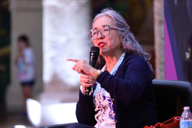 Coahuilenses recibieron a Cristina Rivera Garza en la FINA 2025 Coahuilenses recibieron a Cristina Rivera Garza en la FINA 2025