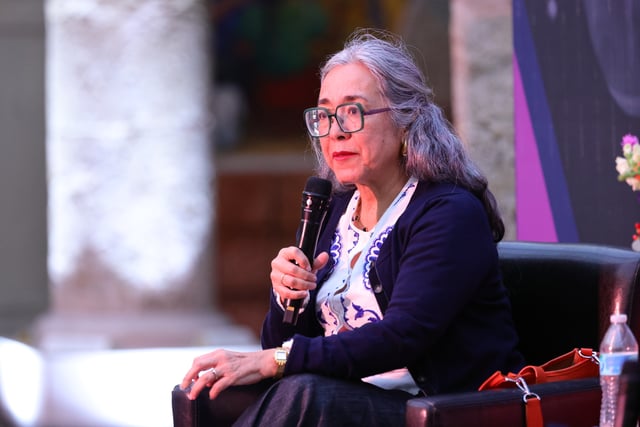 Coahuilenses recibieron a Cristina Rivera Garza en la FINA 2025 Coahuilenses recibieron a Cristina Rivera Garza en la FINA 2025