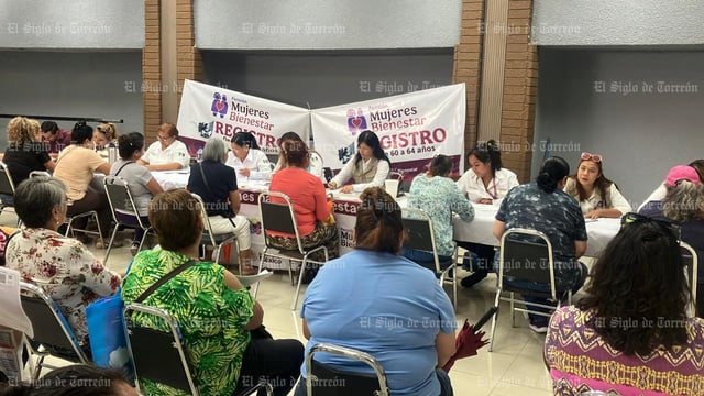 Abarrotan primer día de registro de la Pensión Mujeres Bienestar Abarrotan primer día de registro de la Pensión Mujeres Bienestar