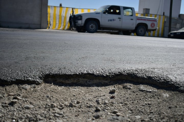 Dañada, la Zona Industrial de Gómez Palacio