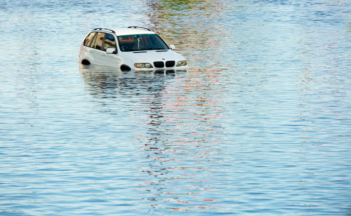 El paso de Beryl por Texas