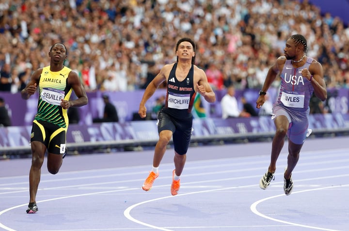 Estadounidense Noah Lyles gana el Oro por milésimas en final olímpica de los 100 metros