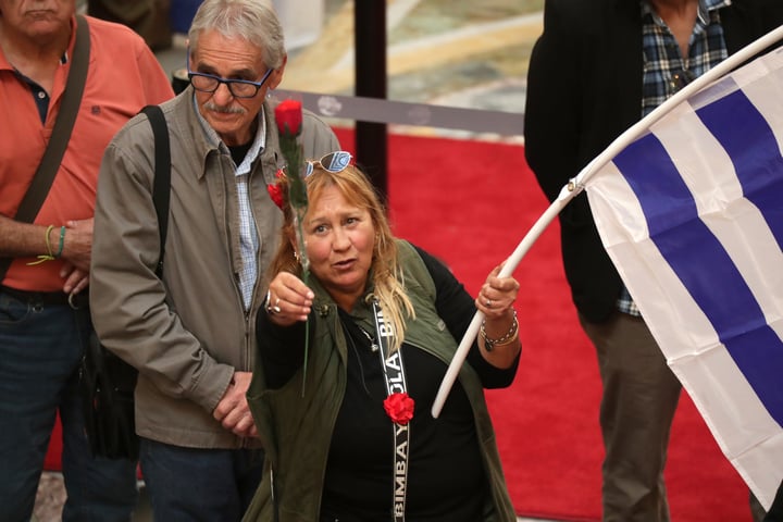Uruguay despide al expresidente José Mujica en el Palacio Legislativo