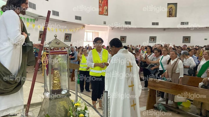 Llegan reliquias a la parroquia de San Judas