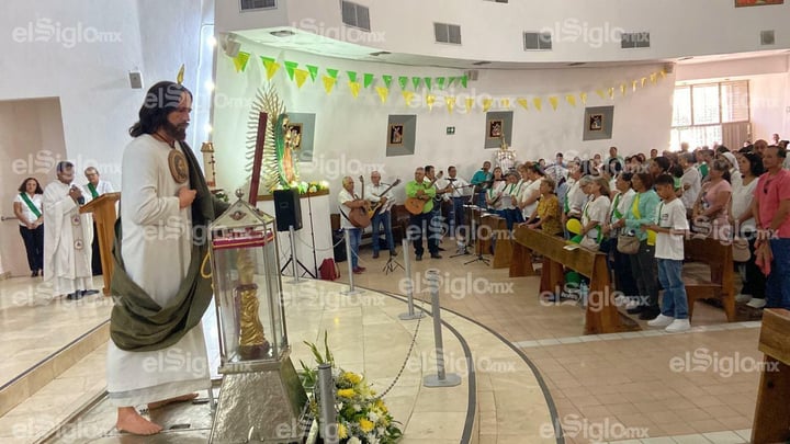 Llegan reliquias a la parroquia de San Judas