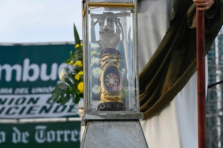 Ceremonia de despedida Reliquias de San Judas Tadeo