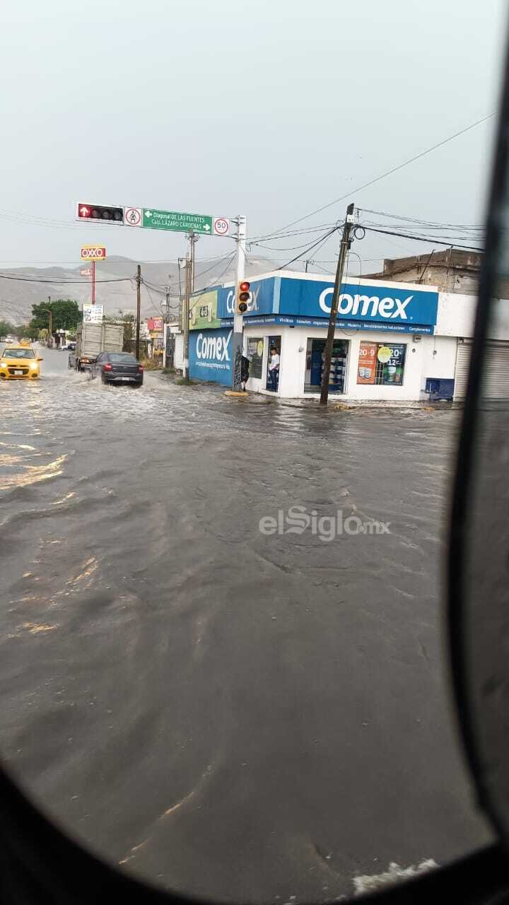 Intensa tormenta dejó 37.5 milímetros de lluvia en tan solo una hora y media