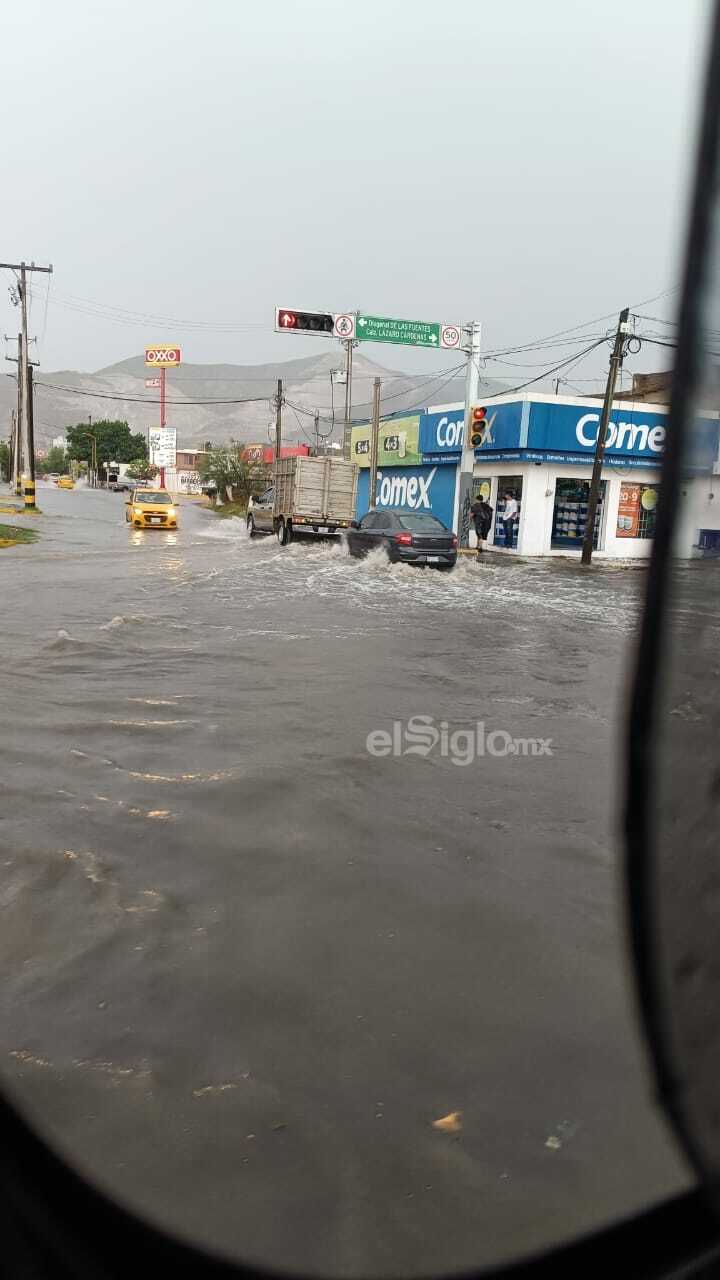Intensa tormenta dejó 37.5 milímetros de lluvia en tan solo una hora y media