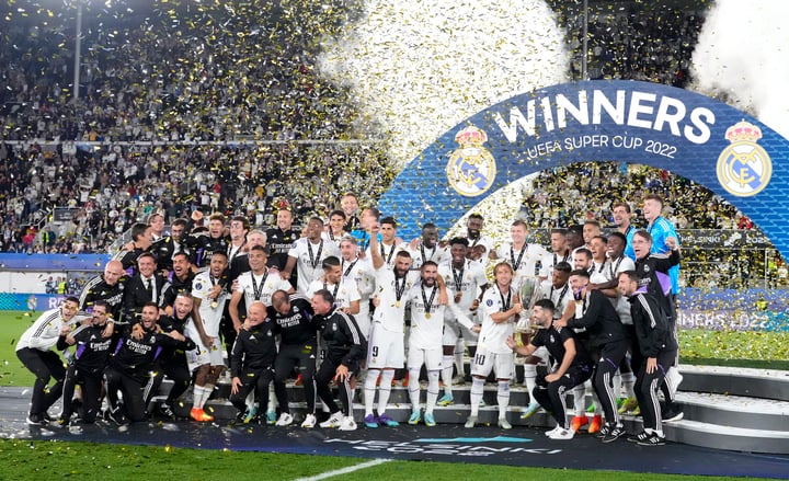 Real Madrid exhibe firmeza ante Eintracht Frankfurt Supercopa de Europa