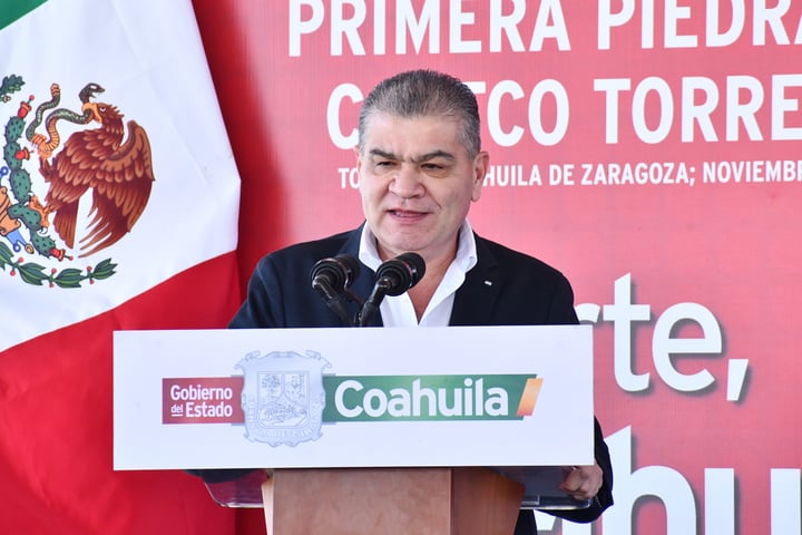 El gobernador saliente, Miguel Ángel Riquelme Solís, resaltó el trabajo en unidad con las y los coahuilenses.