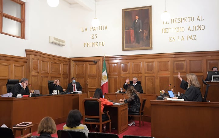 López Obrador mantuvo en la nueva terna para ministra de la Corte a las propuestas de Bertha María Alcalde Luján y Lenia Batres Guadarrama.
