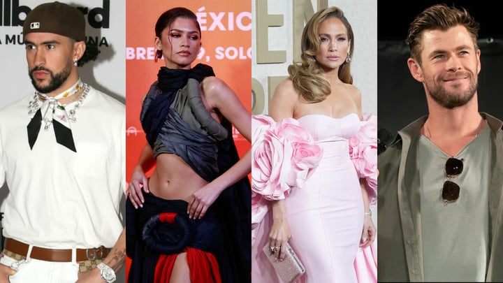 Revelan a Zendaya, Bad Bunny, Jennifer Lopez y Chris Hemsworth como anfitriones de la Met Gala