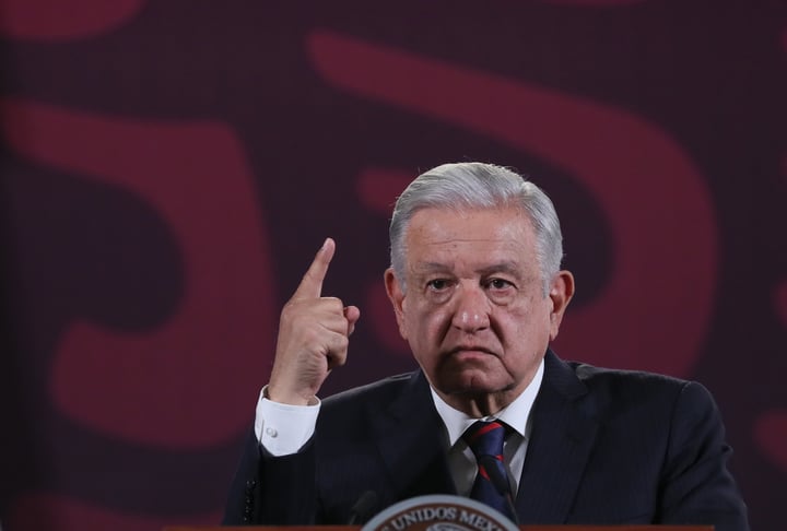 El presidente de México Andrés Manuel López Obrador. (EFE)