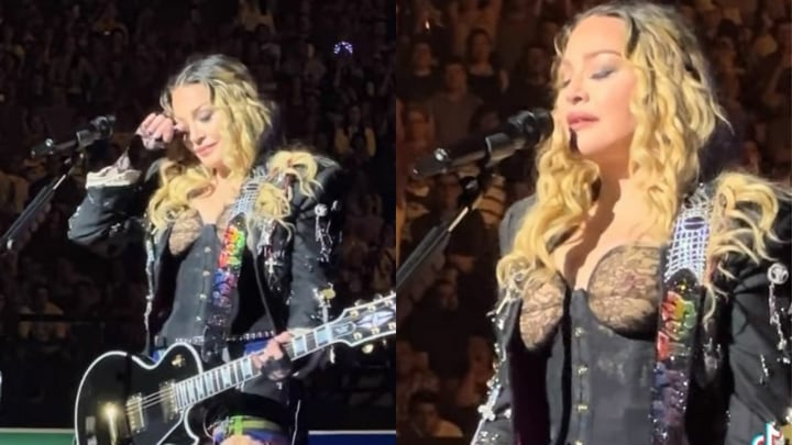 VIRAL: Madonna llora en pleno concierto en México ante amor de sus fans