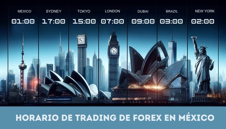 Horario de Forex y Mejores Horas de Trading para Traders Mexicanos