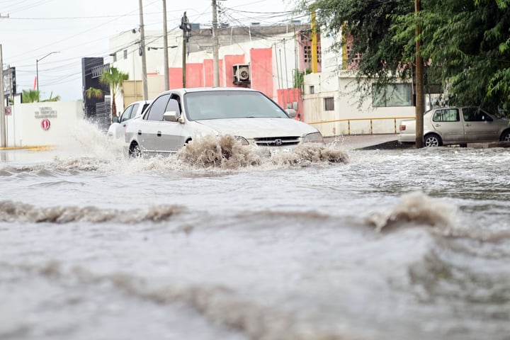 Afectaciones durante las lluvias del pasado septiembre de 2024 en Torreón. 