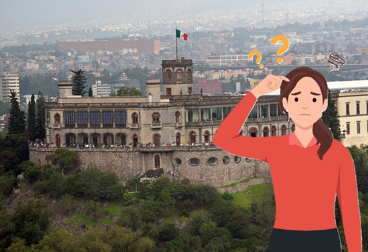 Castillo de Chapultepec en Ciudad de México (ESPECIAL)