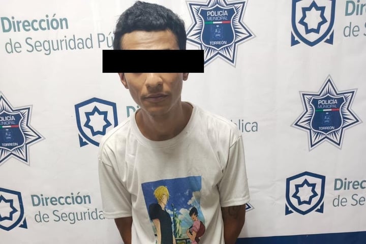 Hombre es detenido por robo a casa habitación y allanamiento en Torreón