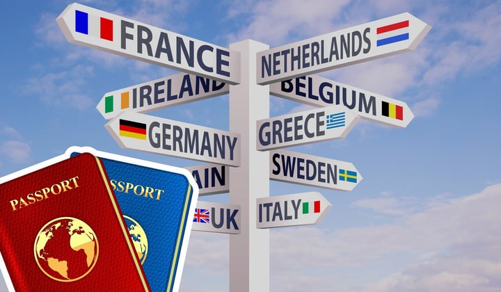 Estos son los 20 países con los pasaportes más poderosos del mundo en 2025