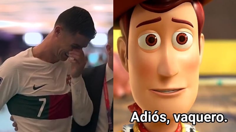Salida de Cristiano Ronaldo desata los memes más tristes del Mundial