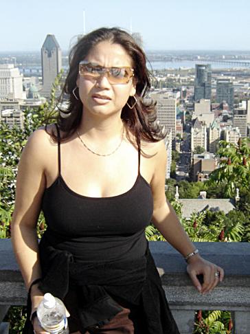 Irma I. Rendón, de Modrjewski, residen en Montreal, Canadá, la foto se la tomó en Monte Royal.