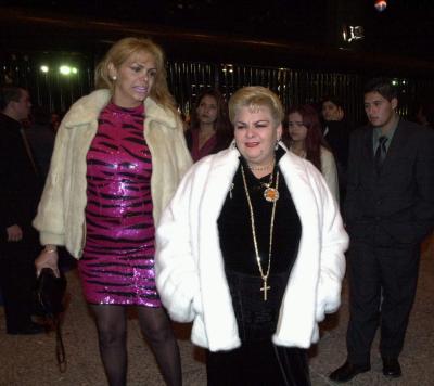 Paquita la del Barrio asistió a la entrega de premios.