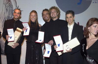 Kabah asistió a la entrega de los premios Oye! y a la cena privada previa  a esta.