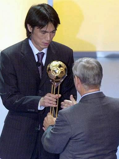 El 'Balón de bronce' lo ganó  Miyung-Bo Hong de Corea, mientras que el de plata fue entergado al brasileño Ronaldo y el de oro al alemán Oliver Kahn