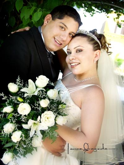 Sr. Ricardo Ayala Herrada y Srita.María Estela Gallegos Chávez contrajeron matrimonio el 25 de abril de 2003