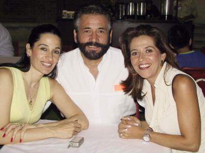 Elsa N. de Ezquerra, Guillermo Salmón y Esteña S de Salmón.