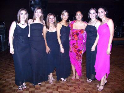 Mercedes Rosales, Lorena Garza, Cielo Eguía, Andrea valencia, Renata Garza, Ana Brenda Esperón y Nallely Cárdenas.