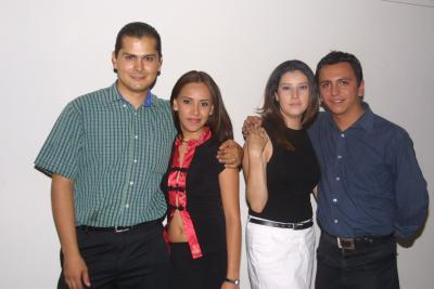 Jorge Briceño Gómez y Cynthia de los Santos Sanchez; Marycarmen Quintero y  Rodolfo de los Santos Sánchez.