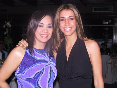 Susana Silos y Jessica Yacamán