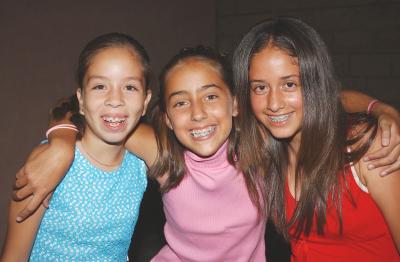 Azucena Mendoza, Maritere Gutiérrez y Alejandra García.