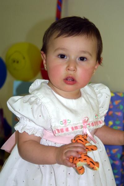 Nyah Stephanie Pielmer, hija de los señores Kelvin y Cecilia Pielmer.