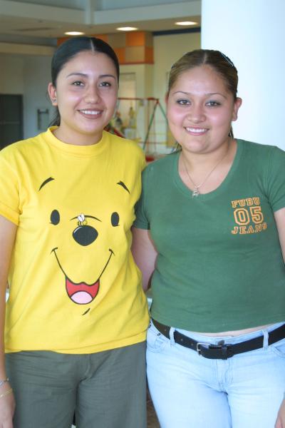 Paulina Álvarez Vázquez y Mayela Ramírez Aguilera.